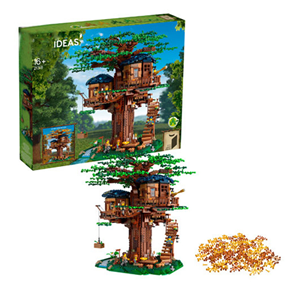 لگو کریتور خانه درختی 1027 قطعه مدل Yunri Bricks Blocks Tree House 33111_اسباب بازی